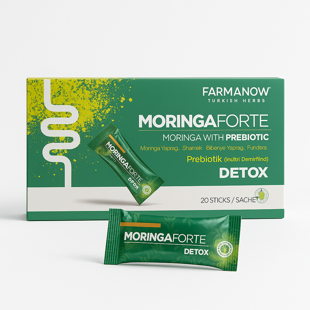 Moringa Forte Detox – Natural Herbal Cleanse with Prebiotic