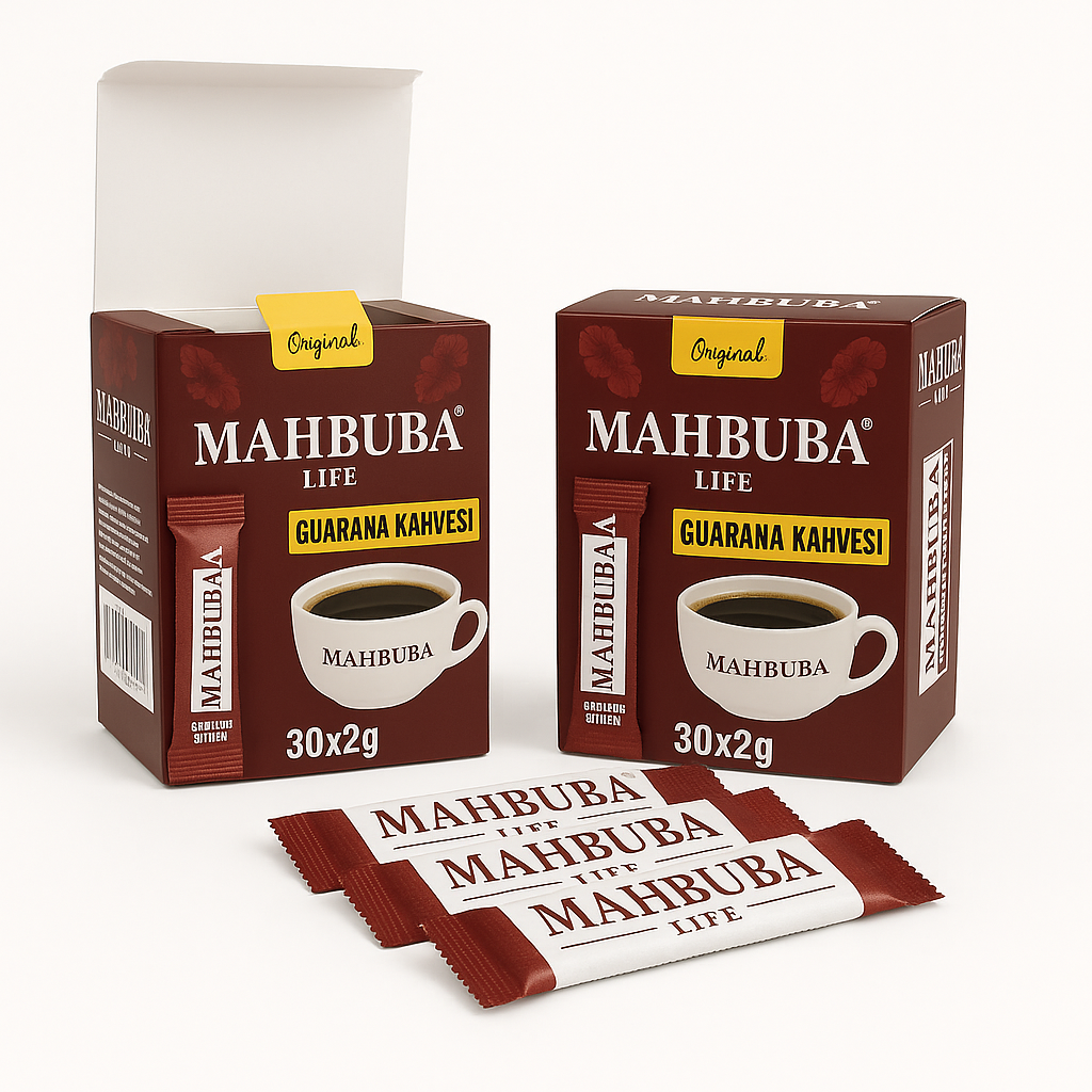 Mahbuba Life Guarana Coffee Sachets – Instant Energy Drink