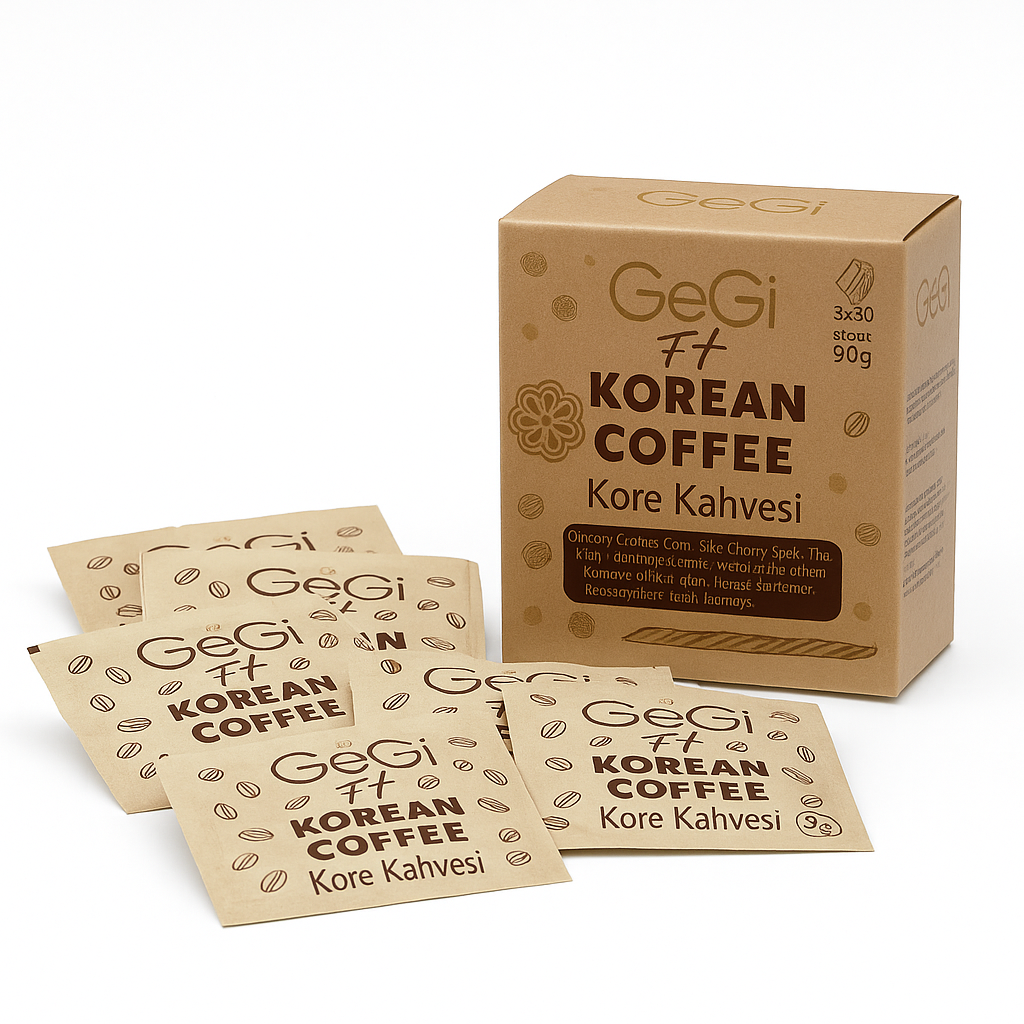 GeGi Fit Korean Detox Coffee – Natural Herbal Instant Drink