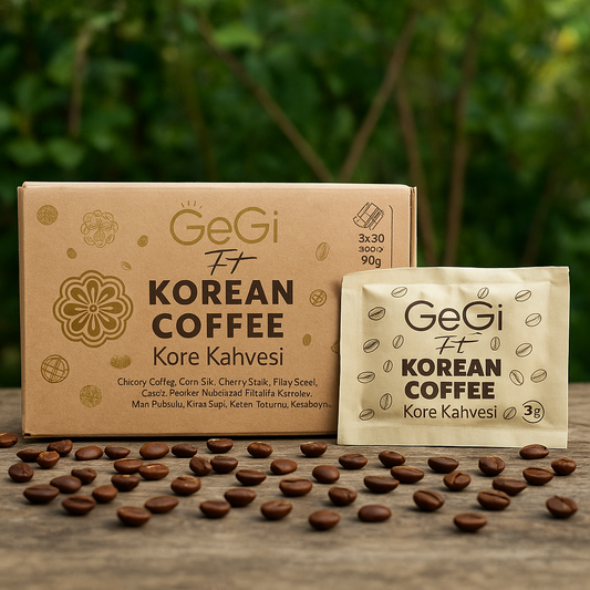 GeGi Fit Korean Detox Coffee – Natural Herbal Instant Drink