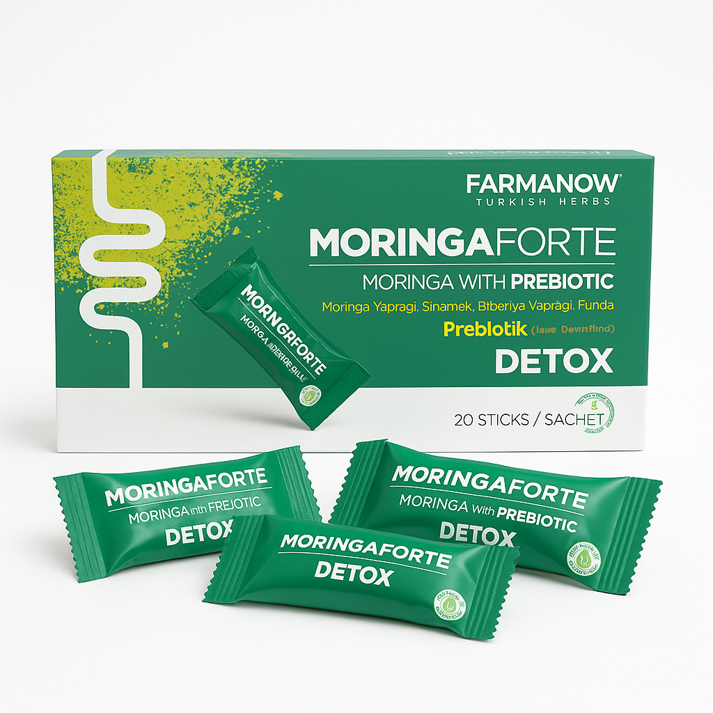 Moringa Forte Detox – Natural Herbal Cleanse with Prebiotic
