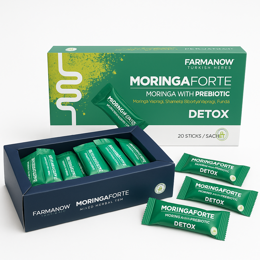 Moringa Forte Detox – Natural Herbal Cleanse with Prebiotic